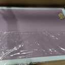 DOLLAR BOSS 24"x18" Bulletin Board with Linen Cork Board, Purple