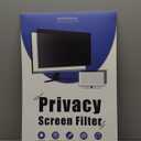 [2-Pack] 27 Inch Privacy Screen for Computer Monitor 16:9 Aspect Ratio, Eye Protection Anti Blue Light Glare Shield, 27inch Removable Black Blackout Anti Spy Desktop Security Private Filter