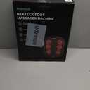 Nekteck Foot Massager with Heat, Shiatsu Heated Electric Kneading Foot Massager Machine for Neuropathy, Plantar Fasciitis, Feet Massage for Pain Relief, Circulation, Christmas Gifts for Man Woman Her (Black)