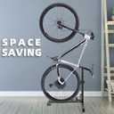 Foozet Bike Stand,Vertical Bike Rack Garage,Space-Saving Rack with Adjustable for Garage & Apartment, Bike Storage for Indoor Storage (1 pack)