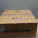 20" Gold Caged Ceiling Fan with Light and Remote Control Flower Crystal Chandelier Ceiling Fan Boho Fandelier for Girl's BedroomNurseryLiving RoomEnclosed 6 Speeds Height Adjustment