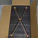 Havniva Ceramic 1.2 Cup Raised Slow Feeder Dog Bowl Set, Elevated 6.1inch Bowl and 7.3inch Puzzle Slow Food Dish with Wooden Stand for Medium and Small Dog, Anti-Gulping (2 x Light Green+ Stand)