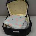 YVMVDV Portable Travel Bassinet for 0-8M Baby, Portable Travel Baby Bed, Cosleeping Baby Bed with Mosquito Net, Lightweight and Foldable