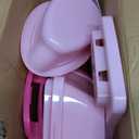 Bright Starts Disney Junior Princess My Size Potty Training Toilet, Toddler Potty Chair with Flushing & Cheering Sounds, Removable Seat with Splash Guard & Handles, Ages 18+ Months, Up to 50 lbs