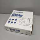 Westinghouse Heated Throw Blanket, Soft Flannel Sherpa Electric Throw with 6 Heating Levels & 2-10 Hours Auto Shut Off, Fast Heating & ETL Certification, Machine Washable, 50x60 Inch, Light Grey