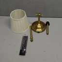 KDG Portables Cordless Table Lamp, Fabric Shade Desk Lamp, 4000mAh Rechargeable Battery Powered Lighting, Dimmable Light for Dining Room, Bedroom, Bedside, Bar, Night Light, Camping, Balcony (Bronze)