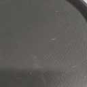 New Star Foodservice Non-Slip Tray, Plastic, Rubber Lined, Round (Black, 14-Inch)