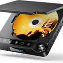 Desobry Mini DVD Player for TV, All Region Free DVD Player HDMI, Small Compact Flip-Top Design, with USB/TF Card Input, Supports PAL/NTSC