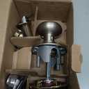 Schlage F40 PLY 619 Plymouth Door Knob, Bed & Bath Privacy Lock, Satin Nickel