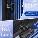Luggage Set, 20 Inch Carry on Luggage, 24 Inch Checked Luggage Lightweight Hardside Suitcase With Spinner Wheels, TSA Lock, 2-Piece Set