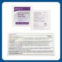 HCS Large Alcohol Prep Pads - 70% Isopropyl Alcohol Wipes, Individually Wrapped - 2 ply, Textured, Sterile Skin Prep Swabs (400/Box)
