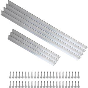 Heavy Duty Garage Door Support Reinforcement Strut Kit for 16FT Garage Door, U-Bar Support Bracket