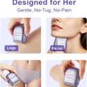 Electric Razors for Women, Waterproof Wet Dry Mini Electric Shaver for Women - Cordless Rechargeable Foil Shaver for Hair Removal, Legs, Face, Body, Bikini,Sensitive Skin, Teens (Purple)