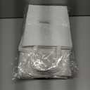 3 x Super Z Outlet Paper Gift Bags with Handles 8" x 10.25" x 4.25" for Arts & Crafts Projects, Coloring, Birthdays, Shopping, Presents (13 Pack) (White)