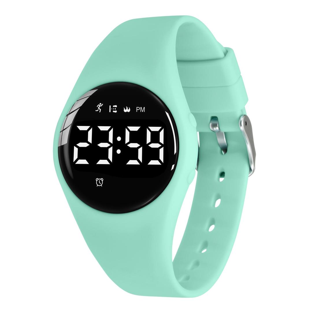 Kids Watches for Girls Boys Digital Sport Watch with Step Counter Pedometer Vibration Alarm Clock, No App Waterproof Fitness Tracker Kids Watch Boys Girls Teens Students Ages 5-16