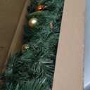 Pre-lit Pine Garland Christmas Decoration Clearance, 9ft Winter Greenery Garland for Holiday Season Mantel Fireplace Table Runner Centerpiece Decor