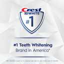 Crest 3D White Teeth Whitening Toothpaste for Adults, 4.6oz, 3 Pack, Stain Remover, Cavity Protection Fluoride Toothpaste, Strengthens Enamel, Faster Whitening, Brightens Teeth, Travel Size
