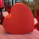 Vintage Wooden Nautical Heart Napkin Holder Blue Freestanding Heart Napkin Holder for Home Restaurant Wedding Supplies Party Decoration Table Decor Centerpiece