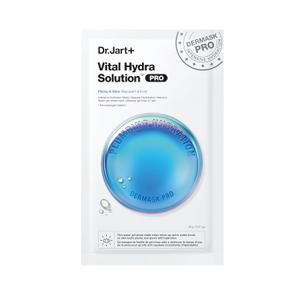 Dr.Jart+ Dermask Vital Hydra Solution Glow Korean Face Mask with Hyaluronic Acid for Glass Skin | Sheet Mask | Korean Skin Care