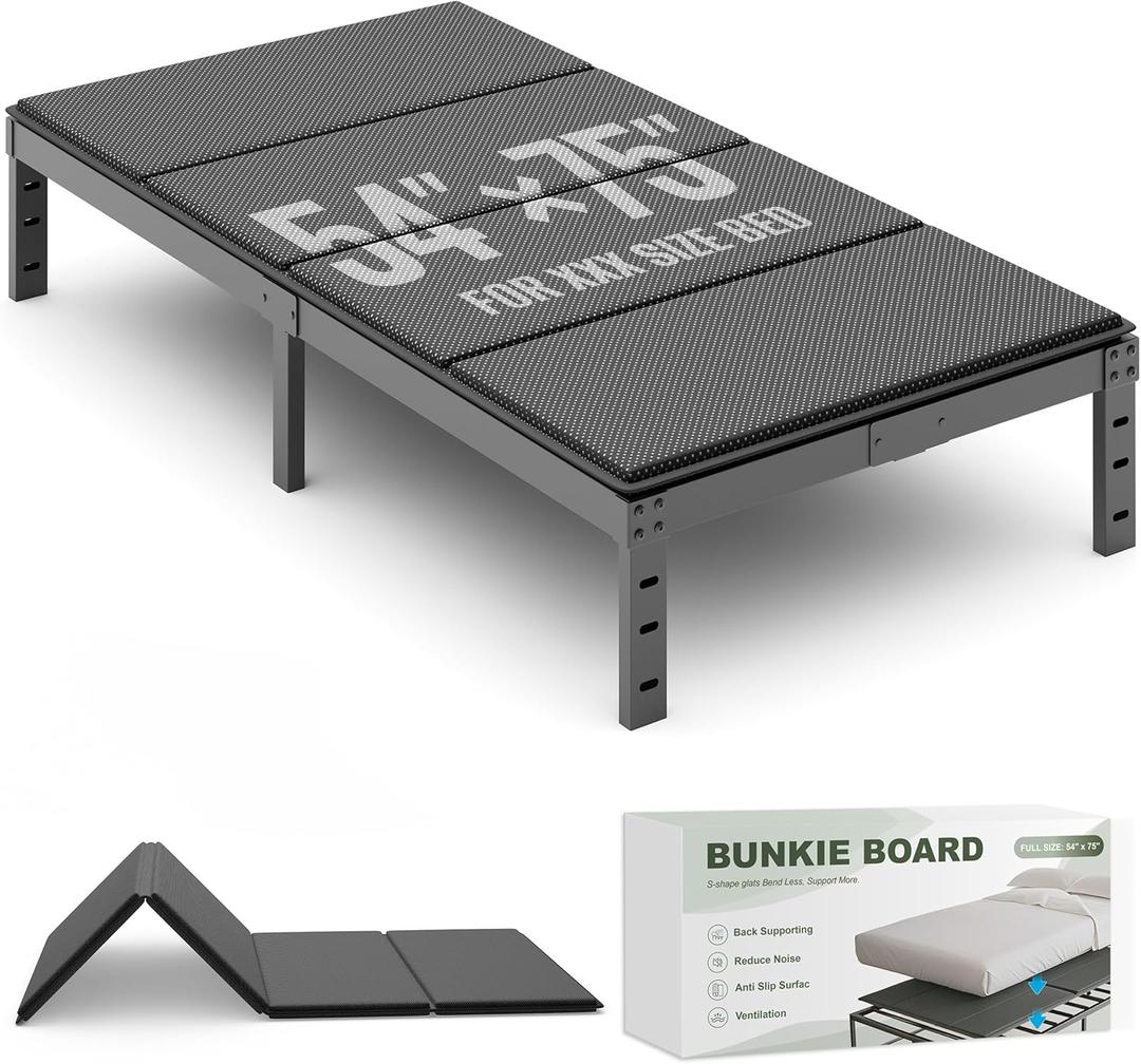 Bunkie Boards Twin Size(75"x38"), 8mm Bed Boards Twin BunkieBoards to Stop Sagging, Light and Thin, Breathable, Noise Minimizing, Moisture Resistant Bunkieboards