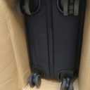 Away Bigger Carry-On Luggage, Lightweight Hardside Large Suitcase with Spinner Wheels, TSA Lock, Airline Approved, Navy Blue