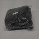 Extra Large Storage Duffle Bag with Zippers and Handles, Big Foldable Duffle Bag for Travel (Black)