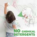 2 x Magic Melamine Sponge Eraser, 6Pack 2X Density Magic Cleaning Erasers in Bulk Extra Durable & Long Lasting, Multi-Functional Melamine Foam Sponges for Bathroom Window Shoes Kitchen