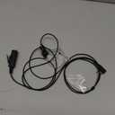 Earpiece Compatible with BTECH, Kenwood, Retevis Walkie Talkie with Mic Tansparent Air Acoustic Tube Headset (Normal)