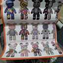 DAHONPA Colorful Graffiti Bear Micro Building Blocks Set (7220 Pieces) Gift for Adults and Kids