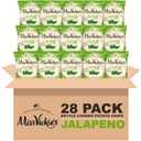 Miss Vickie's Kettle Cooked Potato Chips, Jalapeno, 1.375 Ounce (Pack of 28) (EXP 07/28/26)