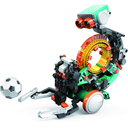 Teach Tech Mech 5, Mechanical Coding Robot, Coding Wheel Makes Robot Throw, Lift, Kick, Draw and More, Ages 10 and Older