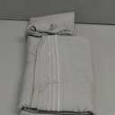 Extra Deep Queen Sheet Set - 6 Piece Breathable & Cooling Sheets - Hotel Luxury Bed Sheets Set - Easy & Secure Fit - Soft, Wrinkle Free & Comfy Sheets Set - Light Grey Sheet Set w/Extra Deep Pockets