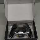 AOC PC Controller  Interactive Screen Wireless Controller Compatible with PC/Switch/Switch 2/iOS/Android, Hall Effect Joystick & Triggers, RGB Lighting, Adjustable Vibration/Turbo, 1000mAh Battery(Black)