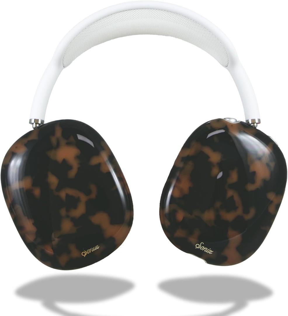 Sonix Protective Case Cover for AirPods Max Headphones | Brown Tort