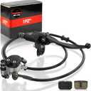 1PZ BB1-CE2 51inch Upgraded Hydraulic Brake Master Cylinder Caliper With Brake Pad Replacement for 79cc 97cc 2.8HP Baja Doodle bug DB30 Racer Motovox Go Karts Mini Bike Part
