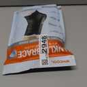 Slim-Fit Ankle Brace for Sprained Ankle, Quick Lace Up Ankle Support for Women Men with 2 Auto-Shaped Pads, Air Fabric Cool Ankle Stabilizer for Injury Recover, Running,Sports, M(12-13)