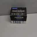 Dimora Finger Cots, Pack of 60 (Medium Size) Finger Protectors, Breathable Bandages for Wound Care, Stretchy Sleeves for Gardening, Fitness and Cargo Handling, Blue