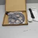 Urban Folding Bicycle Crank Set Single Tooth Disc 46T 130BCD 170mm Crankset is Suitable for Most Single Speed Bicycles (black)