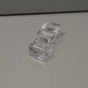 Amazing Abby - Tanya - Acrylic Tape Dispenser (1-Pack), Plastic Label Roll Holder, Clear Sticker Organizer, Perfect Office Desktop Storage Solution for Tapes, Labels, Stickers, and More