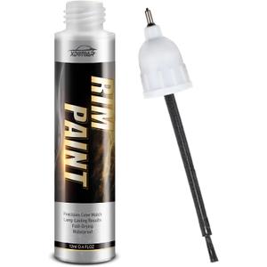 Dark Gray Rim Touch Up Paint, Efficient Car Wheel Scratch Repair for Tesla Model Y 3 X S, Quick and Easy Remover Curb Rash, Color Accurate, Long lasting, Two in One, Resists Water, Uv Rays