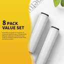 8 Pack Replacement Filters Compatible With Cobbe Handheld Shower Head, for Quick Water Quality Improvement & Skin Protection