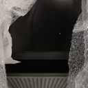 Alpine Outdoor Commercial Trash Can with Lid - 40 Gallon Heavy Duty Metal Garbage Can with Removable Bin, Locking Lid for a Modern Look in Parks, Malls, Parkings & High Traffic Areas (Black & Grey)