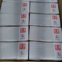 Basic Medical Synmax Vinyl Exam Gloves - Latex-Free & Powder-Free Disposable Glove - Large, BMPF-3003(1000 Pcs)