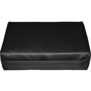 Rehabilitation Advantage Body Positioning Black Rectangle Bolster 12 Inch x 8 Inch x 3 Inch