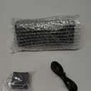 Netzu Digital Alarm Clocks for Bedrooms, Loud Alarm Clock with Dual Alarms, Bold Digits, 5 Dimmers, 4 Volumes, Snooze, Bedside Clock for Deep Sleepers Kids Teens Seniors, Plug in Clock, Easy to Set (Black-blue)