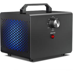 Ozone Generator 80,000mg, Ozone Odor Eliminator, Ozone Machine Odor Removal, Ionizer Ozonator for Home/Car/Smoke/Pet Odor, Black