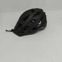 Bike Helmet for Adults, Lightweight Mountain Bicycle Helmet with USB Rechargeable LED Rear Light, Removable Sun Visor for Women, Men, Suitable for Cycling and Commuting (Medium (21.6-22.8in), Black)