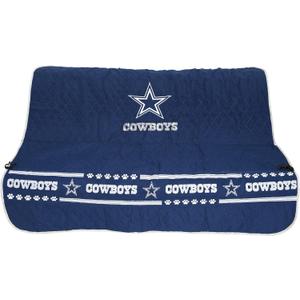 Pets First NFL CAR SEAT COVER - DALLAS COWBOYS Waterproof, Non-slip BEST Football LICENSED PET SEAT cover for DOGS & CATS,55 x 50 Inches