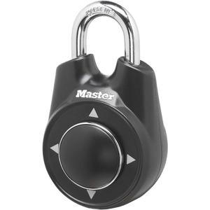 Master Lock 1500iD Set Your Own Directional Combination Padlock, Black