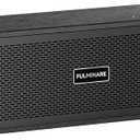 FULMINARE Bluetooth Speakers Wireless Wooden-Crafted with 50W Stereo Sound, Portable Speaker Bluetooth 5.3 for Extended Playtime, AUX&TF-Card&USB Playback, IPX5 Waterproof for Home/Outdoor/Party